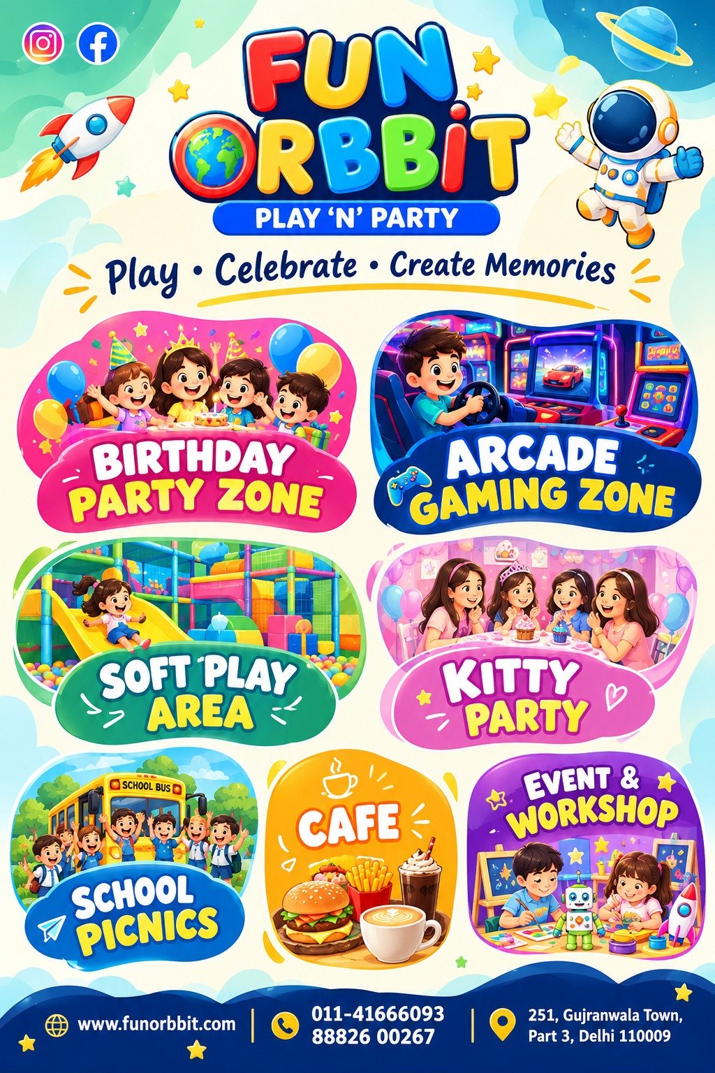 Fun Orbbit indoor play area