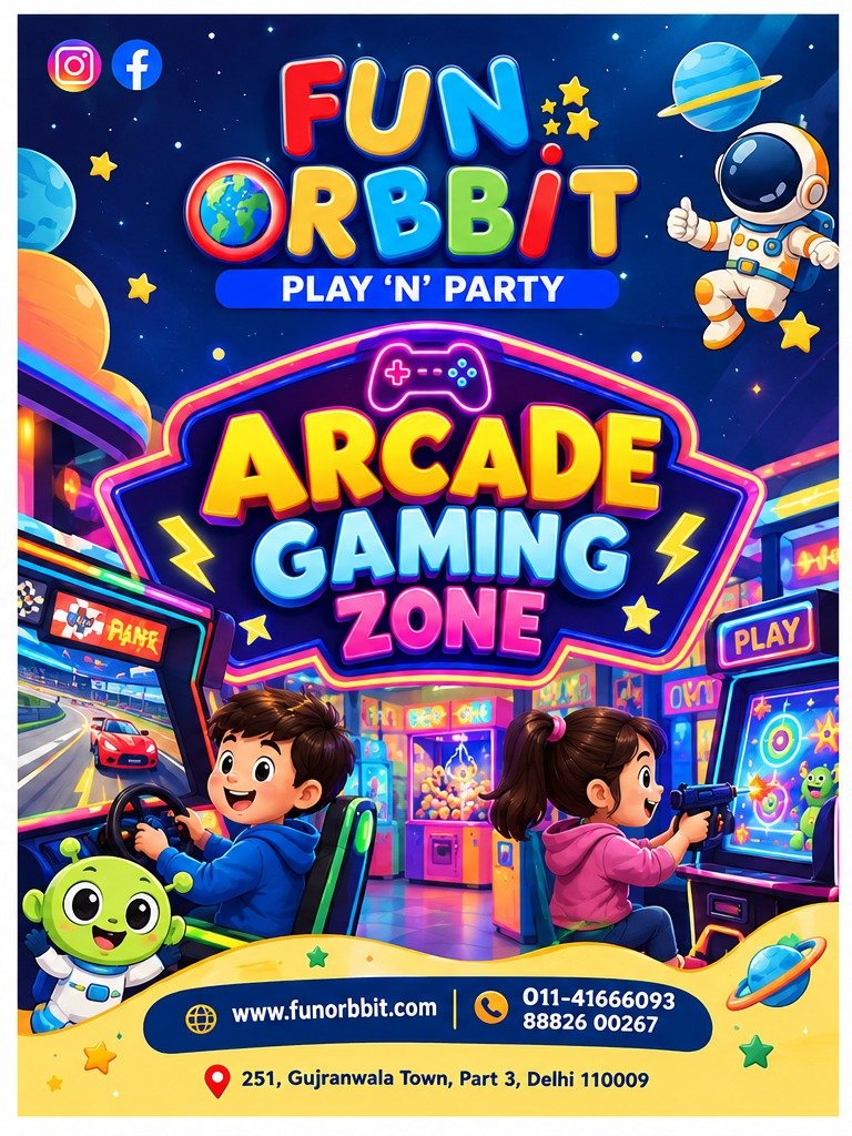 Arcade Zone at Fun Orbbit